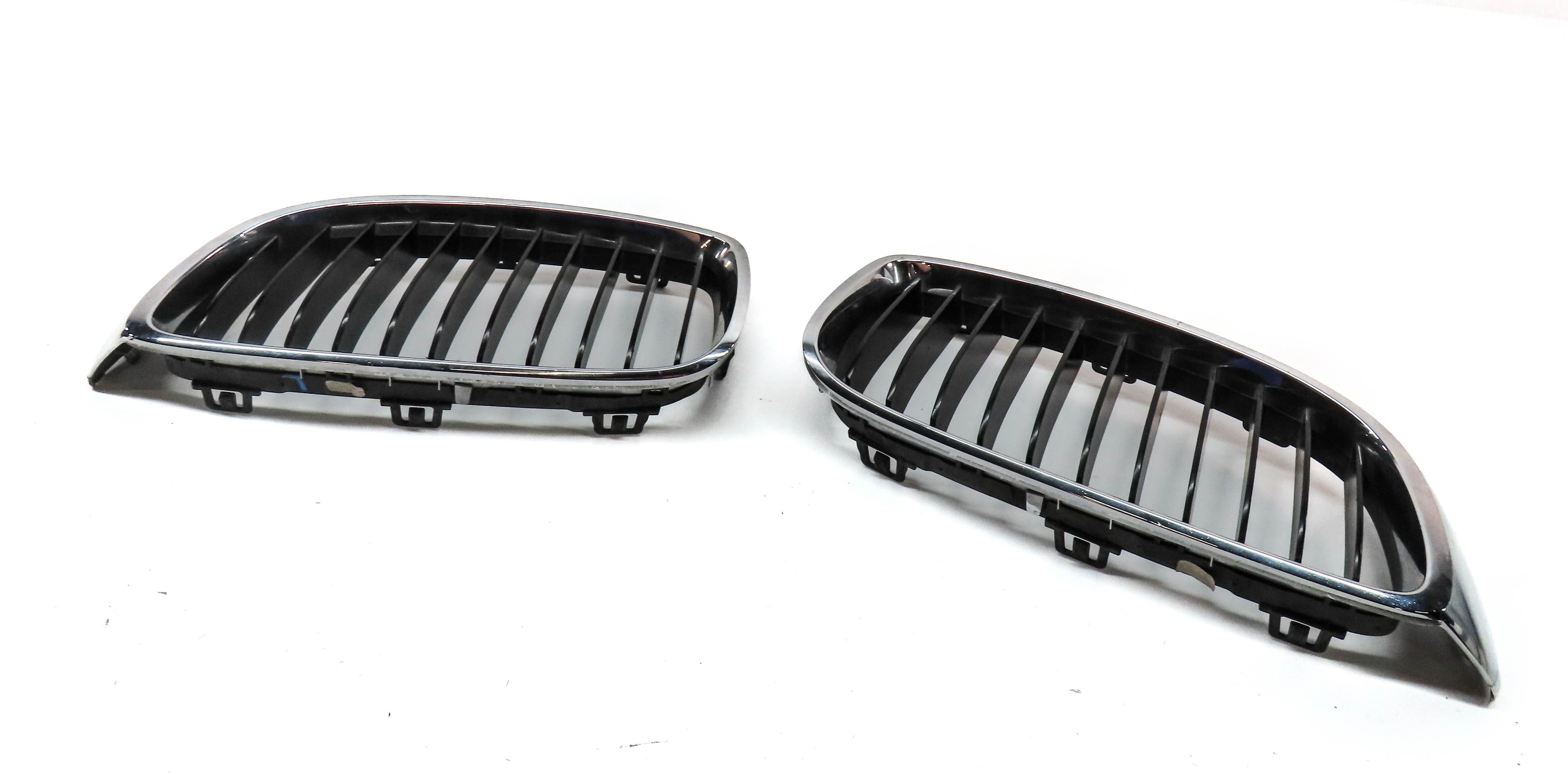 2014-2017 BMW 428i 430i 435i 440i (F32) FRONT LEFT & RIGHT HOOD VENT GRILLE SET — exact item pictured